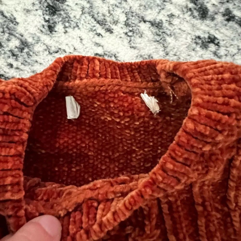 Cozy Pink and Rust Orange Cable‎ Knit Sweater Set Tommy Bahama 2T